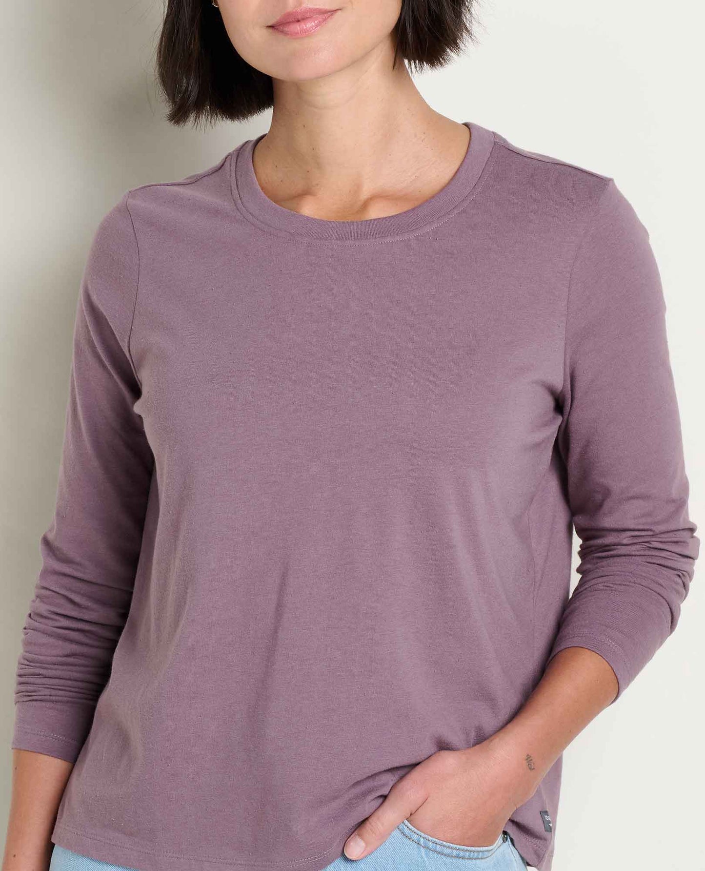 TOAD&CO W RE-FORM LONG SLEEVE CREW