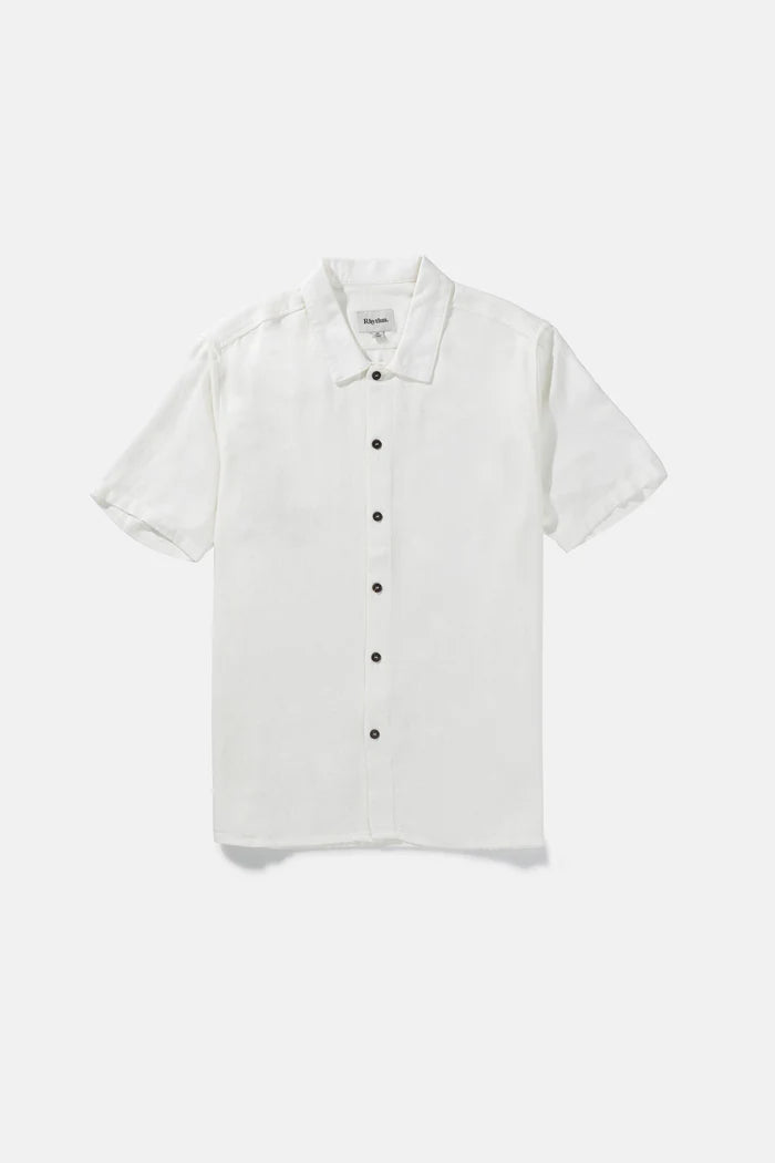 RHYTHM TEXTURED LINEN SHORT SLEEVE SHIRT