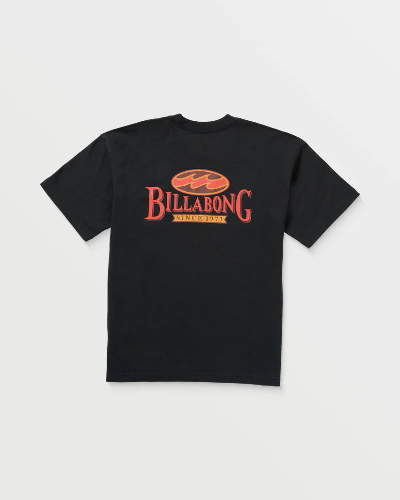 BILLABONG DOUBLE SPREAD OG SS TEE