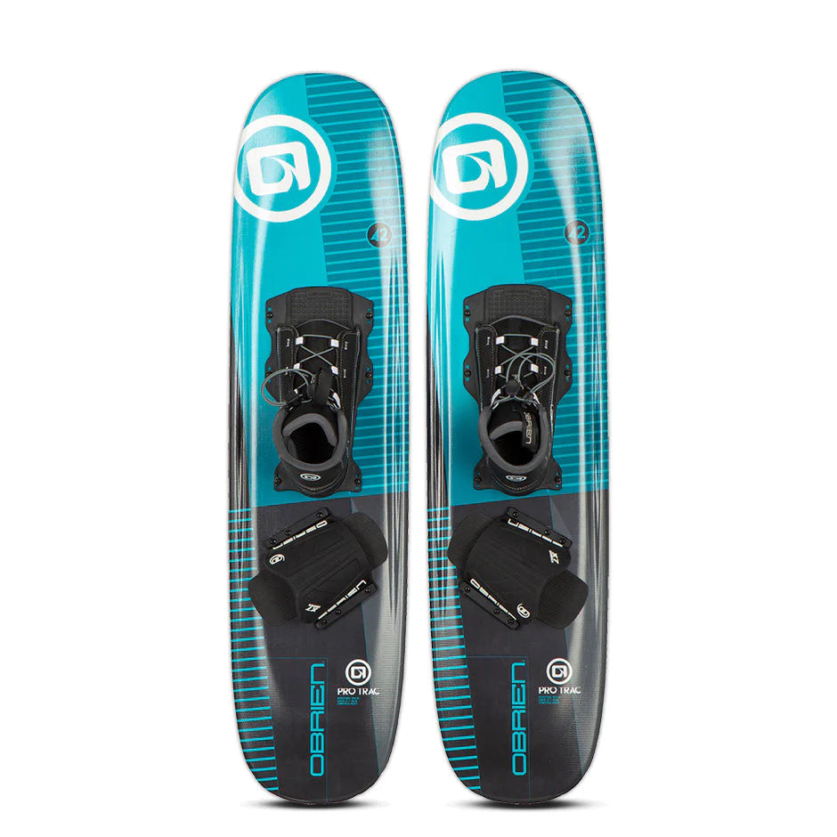 O'BRIEN PRO TRAC TRICK COMBO SKIS WITH X9 BINGINGS