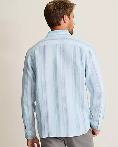 TOMMY BAHAMA SAN LUCAS STRIPE LONG SLEEVE SHIRTS