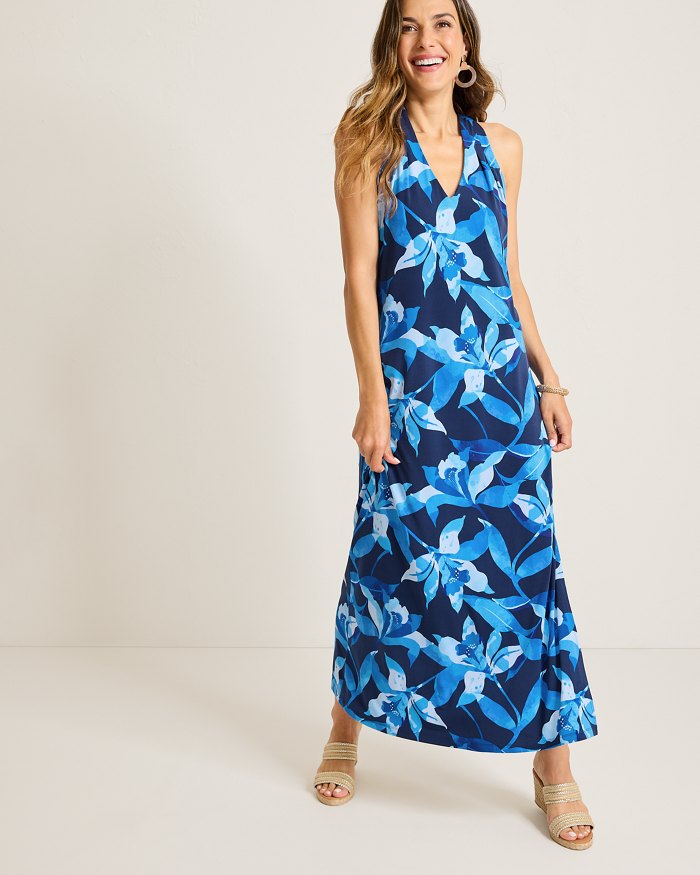 TOMMY SANDY SEASIDE MAXI DRESS