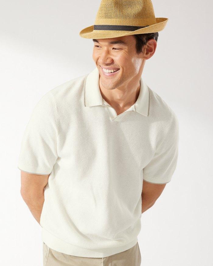 TOMMY BAHAMA LONG POINT POLO