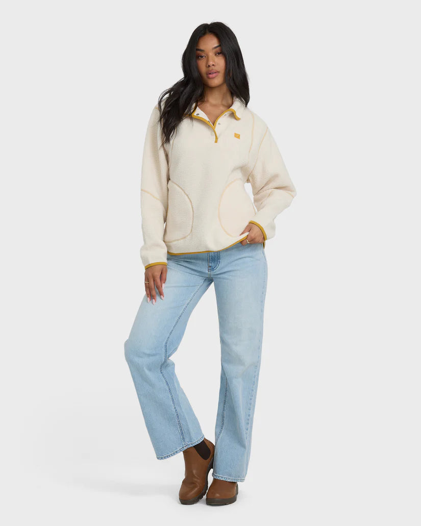 BILLABONG STREAMER HALF SNAP FLEECE