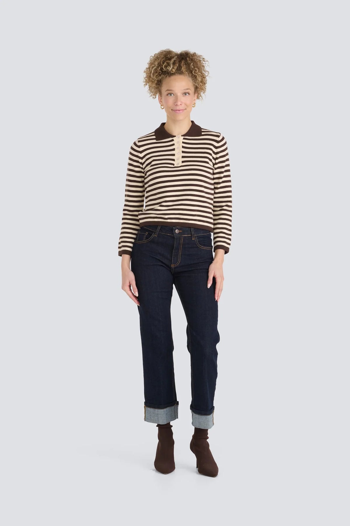 JESSICA LAURA STRIPE SWEATER