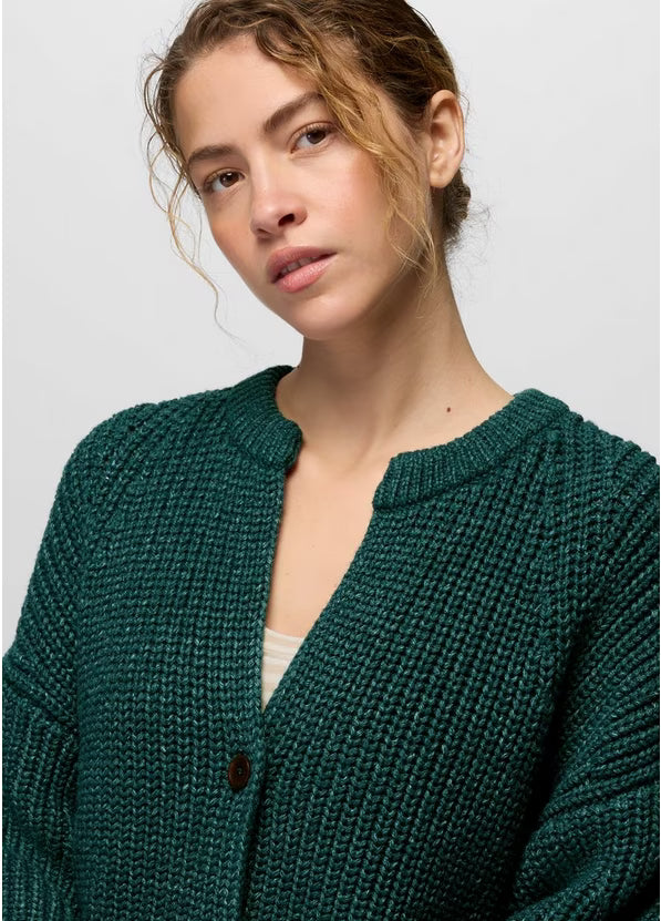 PRANA SUNDAY RIVER SHORT CARDIGAN