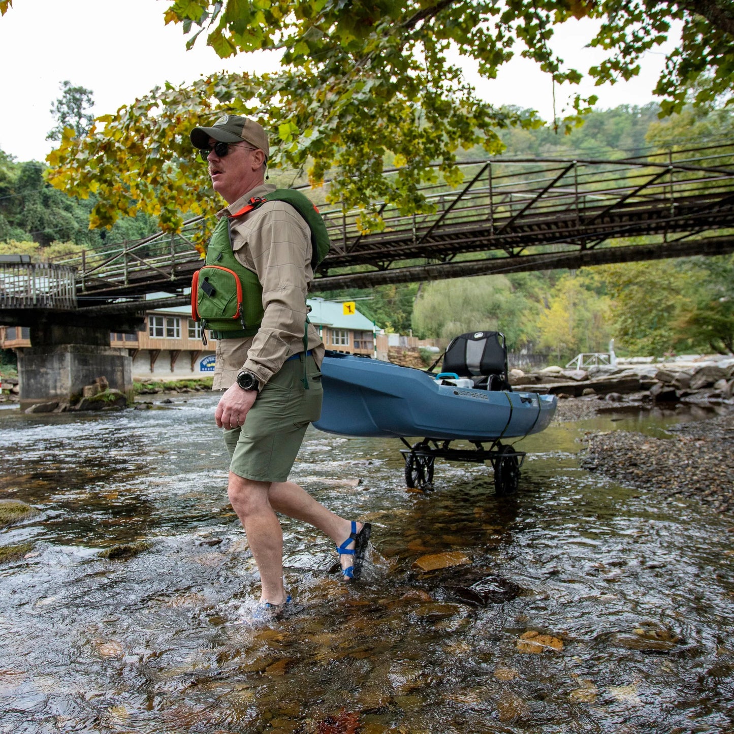 SUSPENZ ALL TERRAIN CANOE OR KAYAK CART AIRLESS