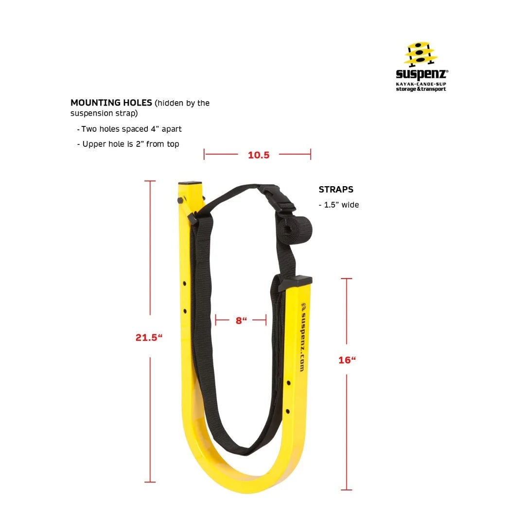 SUSPENZ STAND UP PADDLE BOARD RACK