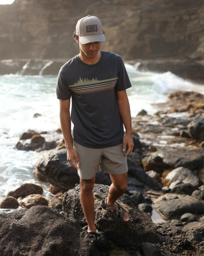 TENTREE W RETRO TREELINE TEE