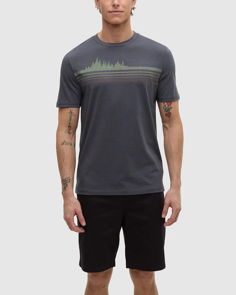 TENTREE W RETRO TREELINE TEE