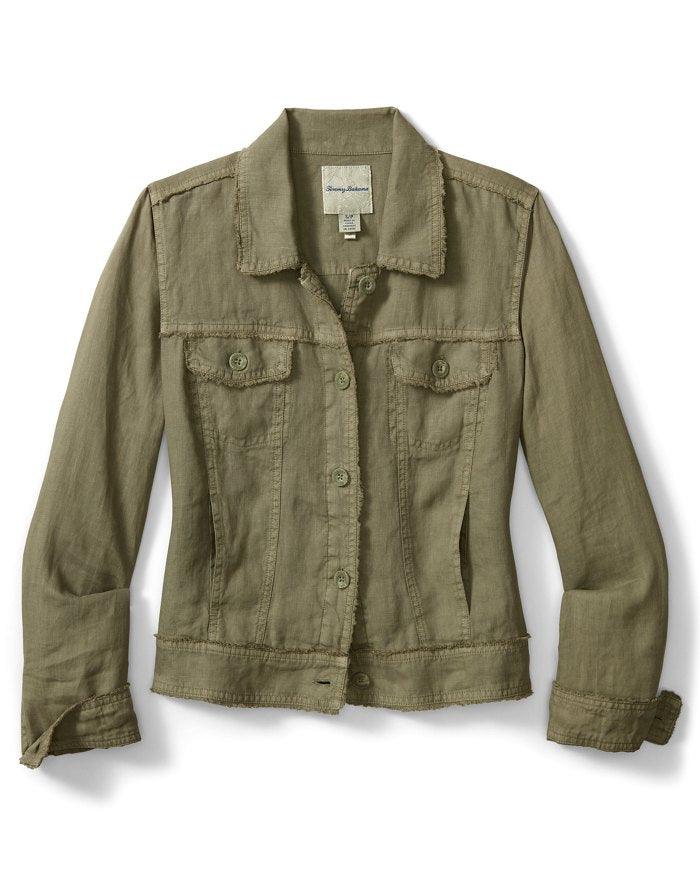 Tommy bahama two palms raw edge 2025 jacket