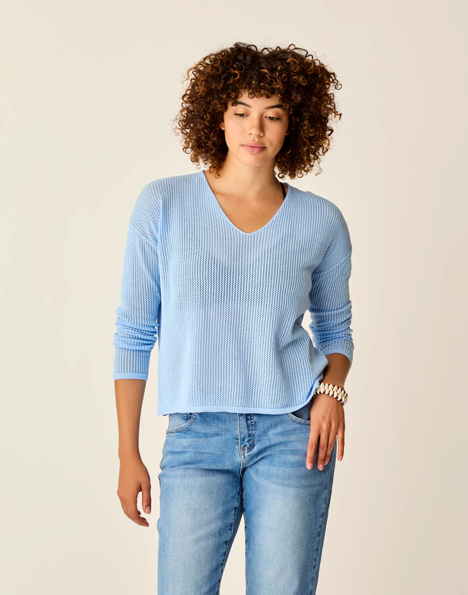 CARVE ZELLA MESH PULLOVER