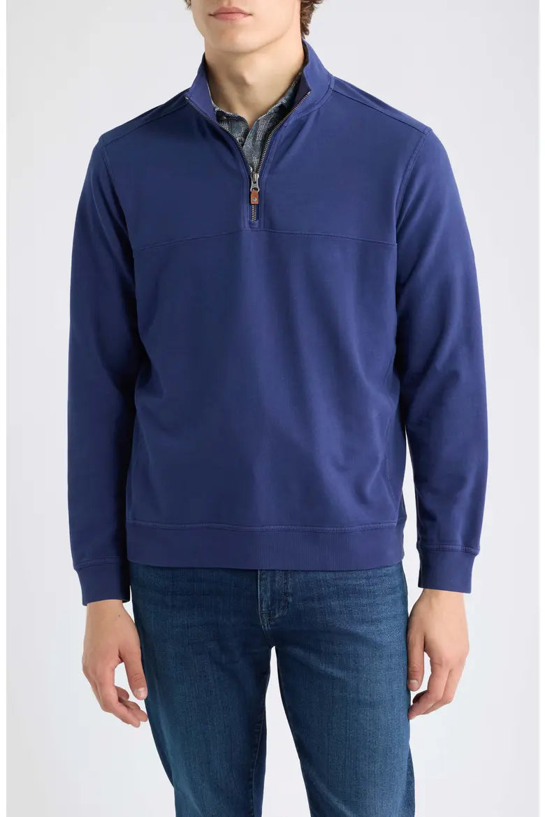 TOMMY BAHAMA BEN & TERRY COASTAL HALF ZIP