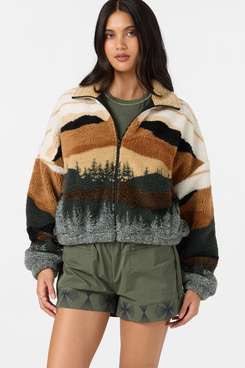 O'NEILL CORDIN JACQUARD SHERPA JACKET