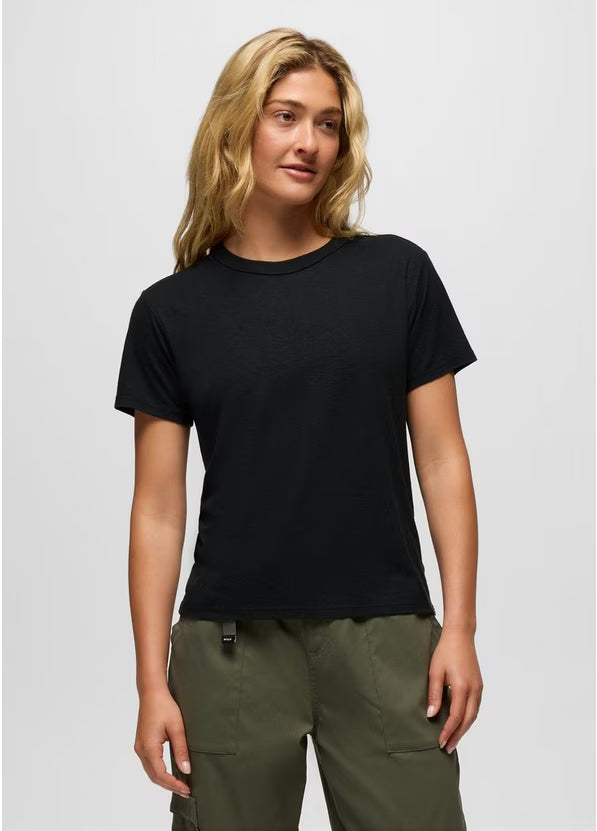 PRANA COZY UP SHORT SLEEVE CREW