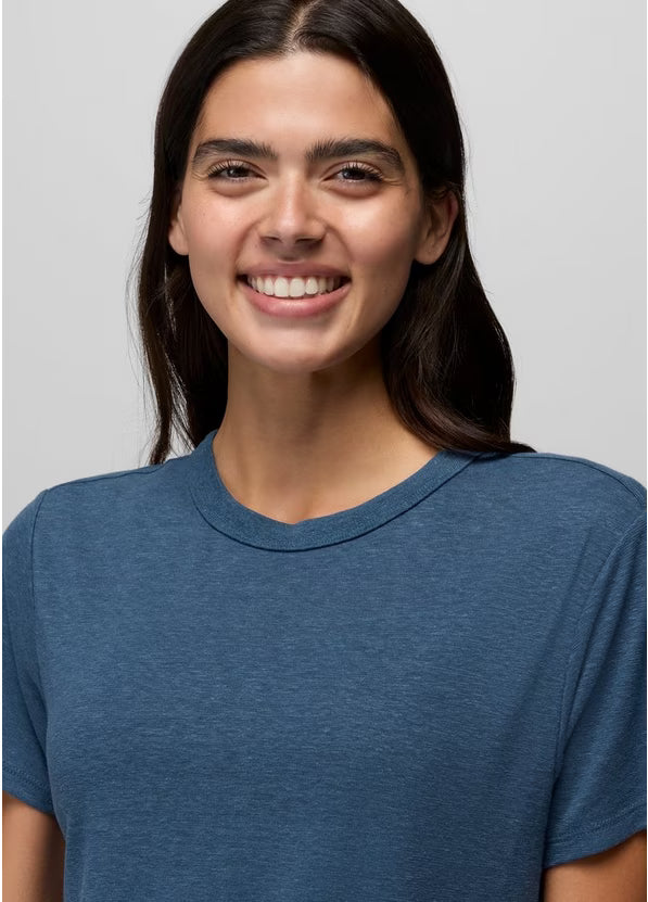 PRANA COZY UP SHORT SLEEVE CREW