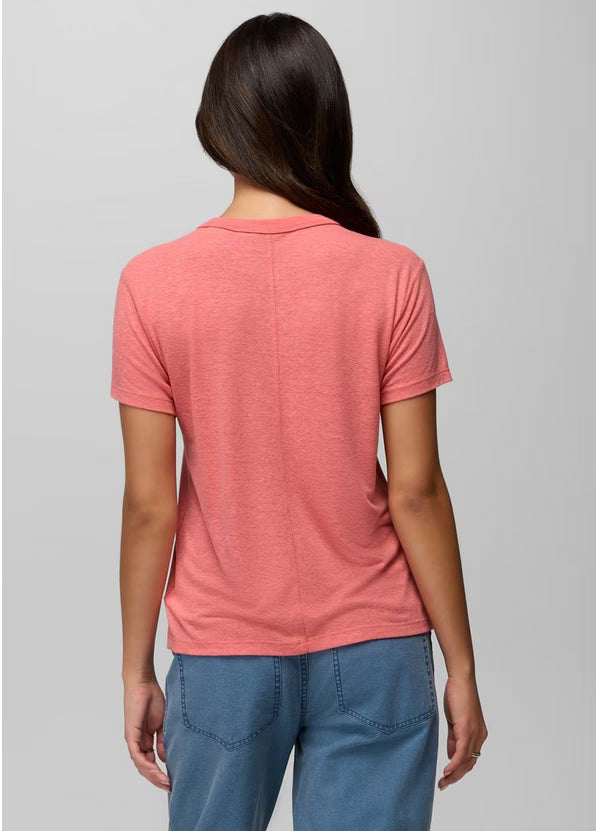 PRANA COZY UP SHORT SLEEVE CREW