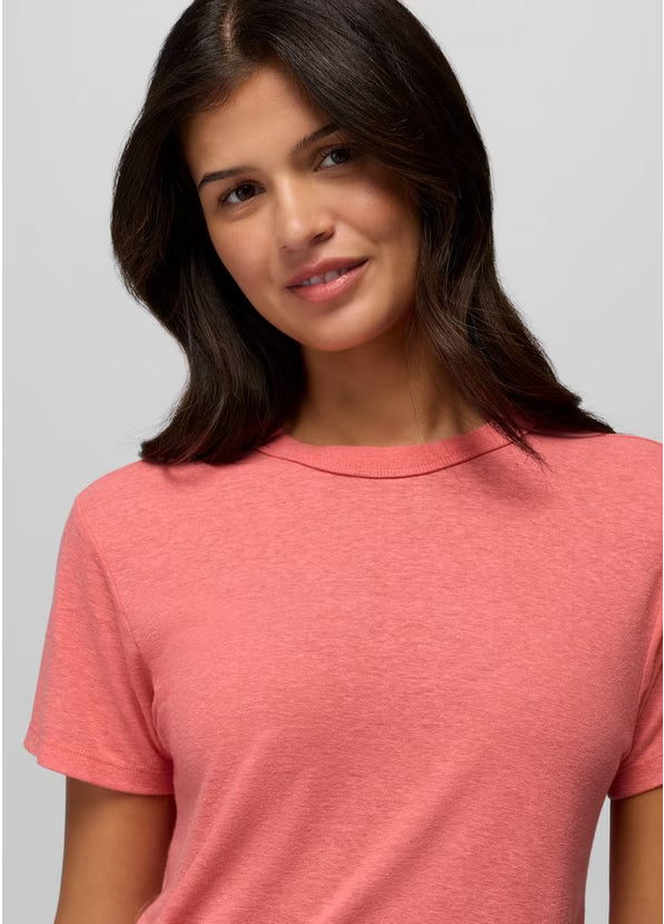 PRANA COZY UP SHORT SLEEVE CREW