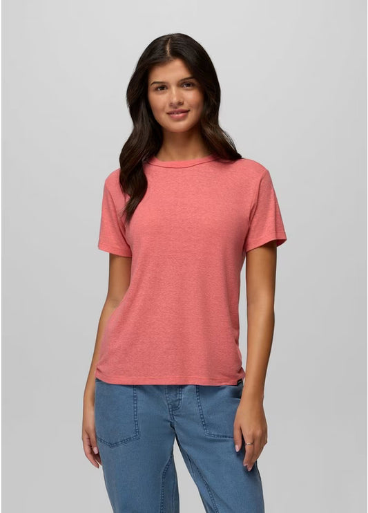 PRANA COZY UP SHORT SLEEVE CREW
