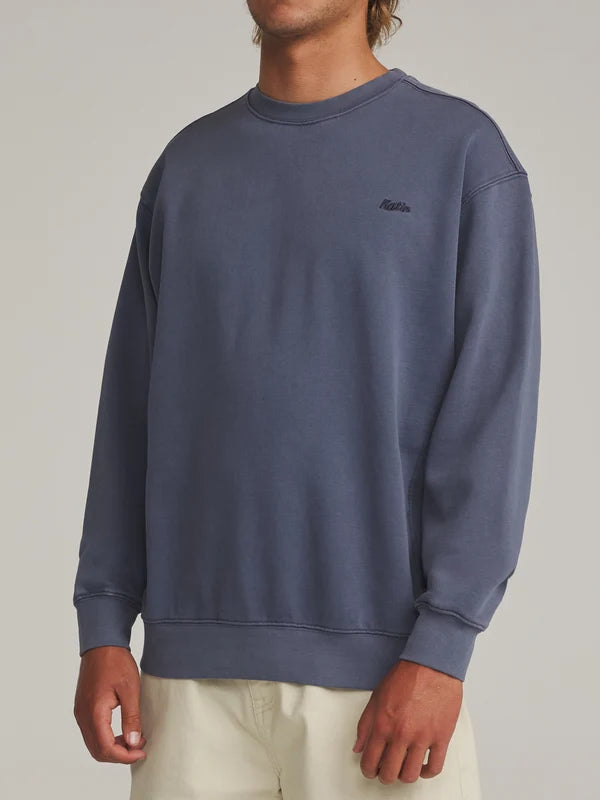 KATIN EMBROIDERED CREW FLEECE