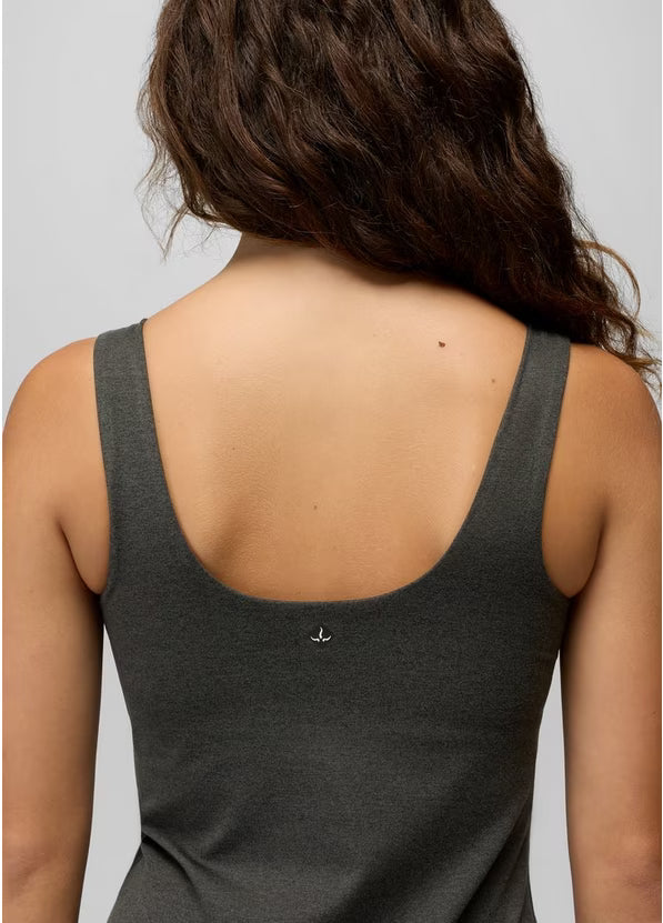 PRANA HEAVANA ESSENTIAL MIDI DRESS