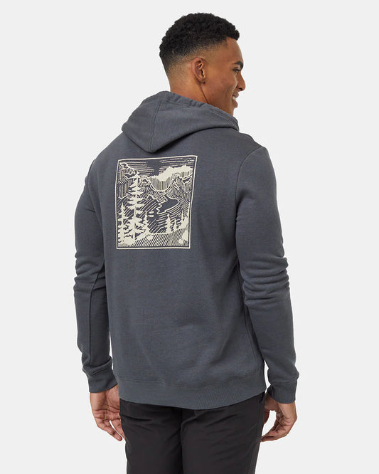 10TREE ETCHED MOUNTAIN HOODIE