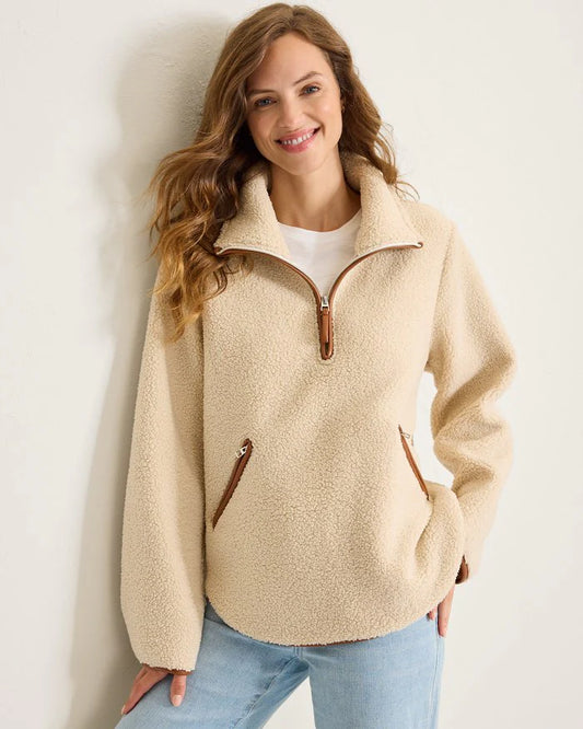 HIGH PILED FLEECE JACKET