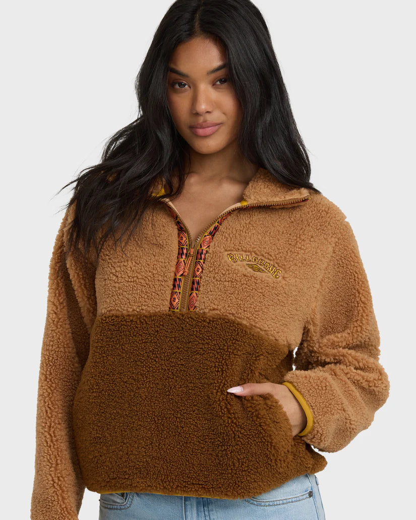 BILLABONG HORIZON MOCK NECK HALF ZIP