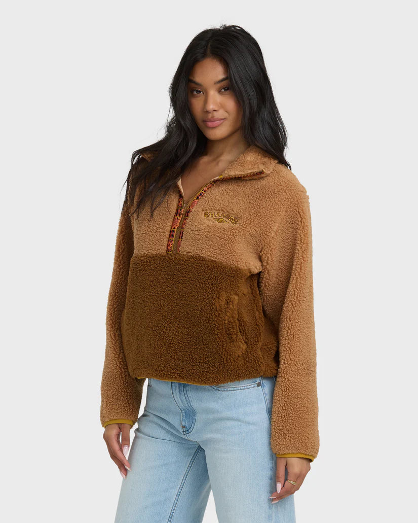 BILLABONG HORIZON MOCK NECK HALF ZIP