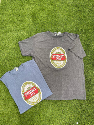 STONEY LAKE BEER LABEL TEE