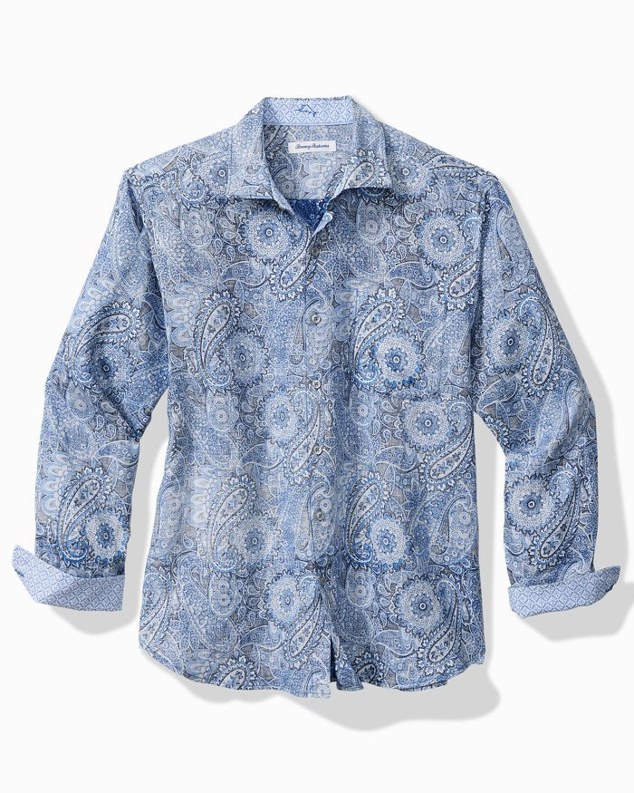 TOMMY BAHAMA BLUE SEAS MEDALLION LS