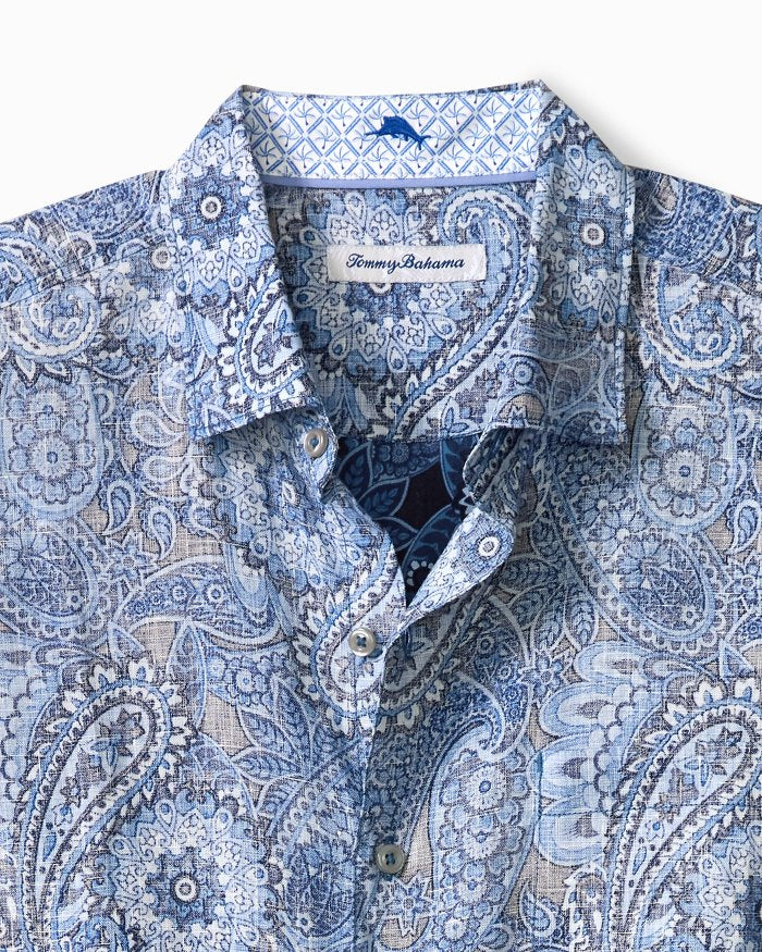 TOMMY BAHAMA BLUE SEAS MEDALLION LS