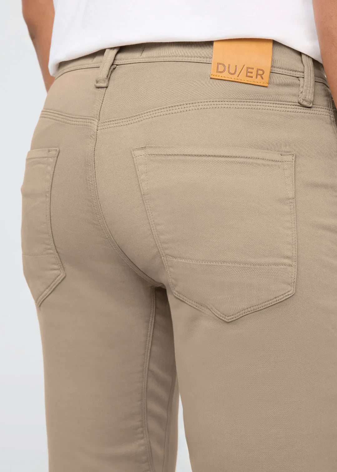 DU/ER NO SWEAT SLIM STRAIGHT PANT