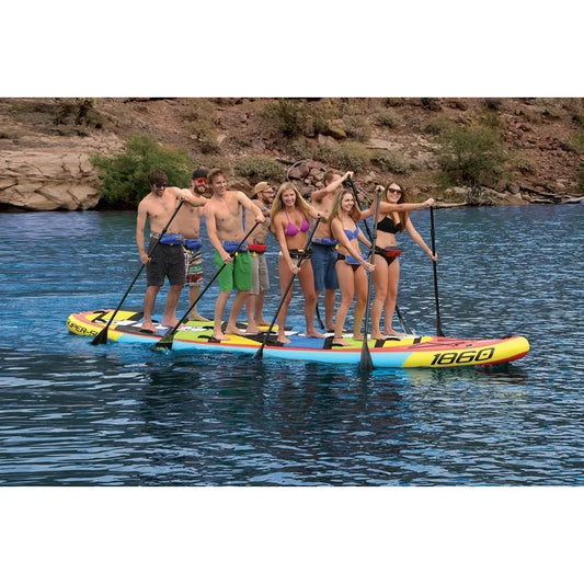Rental: Super SUP 8 personn Paddle Board