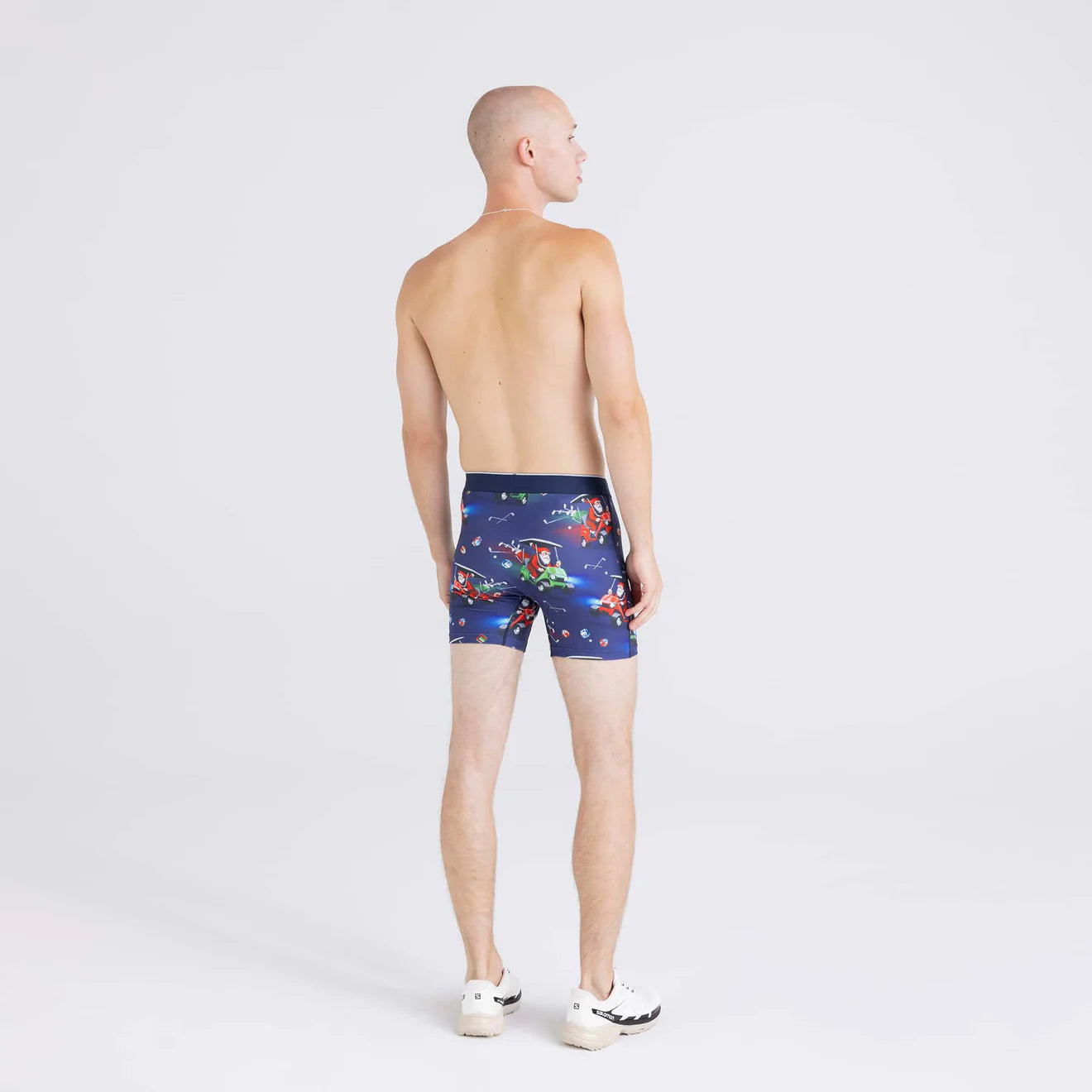 SAXX VOLT BREATHABLE MESH BOXER HOLIDAY THEME