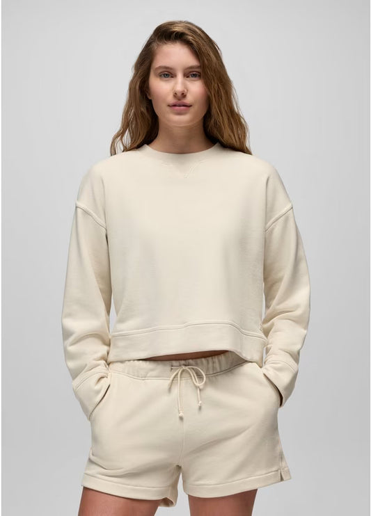 PRANA DREAM TERRY CREW SWEATSHIRT