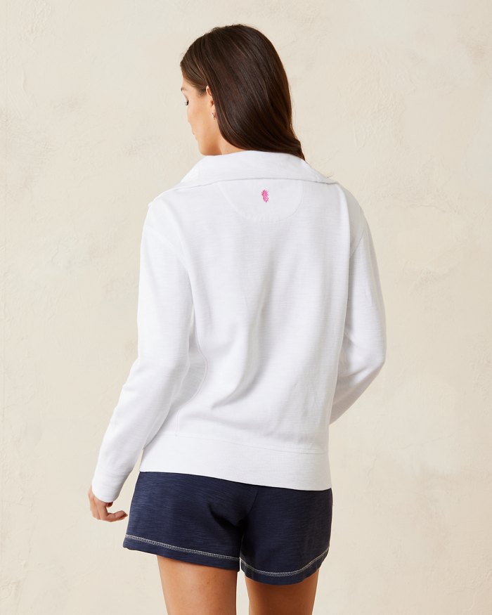 TOMMY BAHAMA TOBAGO BAY 1/2 ZIP WMNS