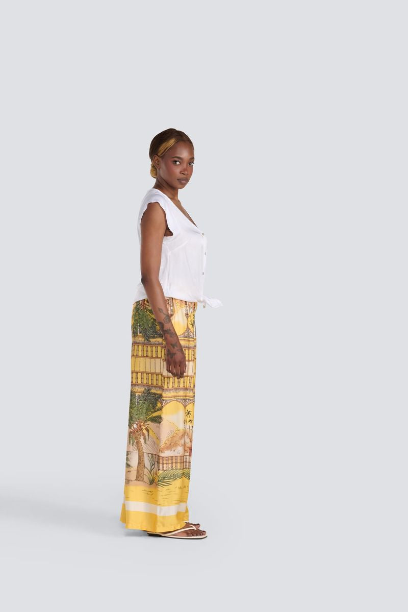 JESSICA LAURA V-NECK BUTTON BLOUSE