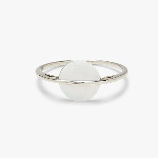 PURA VIDA OPAL SATURN RING