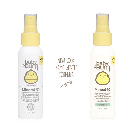 BABY BUM 50 MINERAL SUNSCREEN SPRAY - Cottage Toys - Peterborough - Ontario - Canada