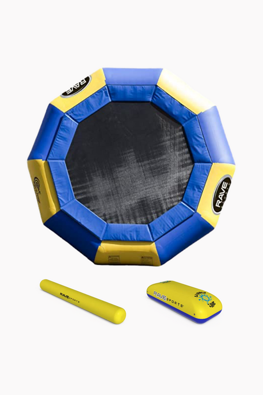 Rave Aqua Jump 150 Water Park (with 15' Trampoline) - Cottage Toys - Peterborough - Ontario - Canada