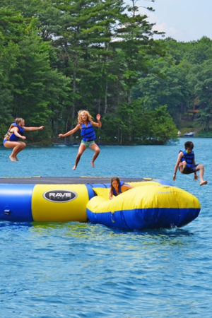 
            
                Load image into Gallery viewer, Rave Bongo 15 Water Park (15&amp;#39; Bouncer) - Cottage Toys Canada - Peterborough - Ontario - Canada
            
        