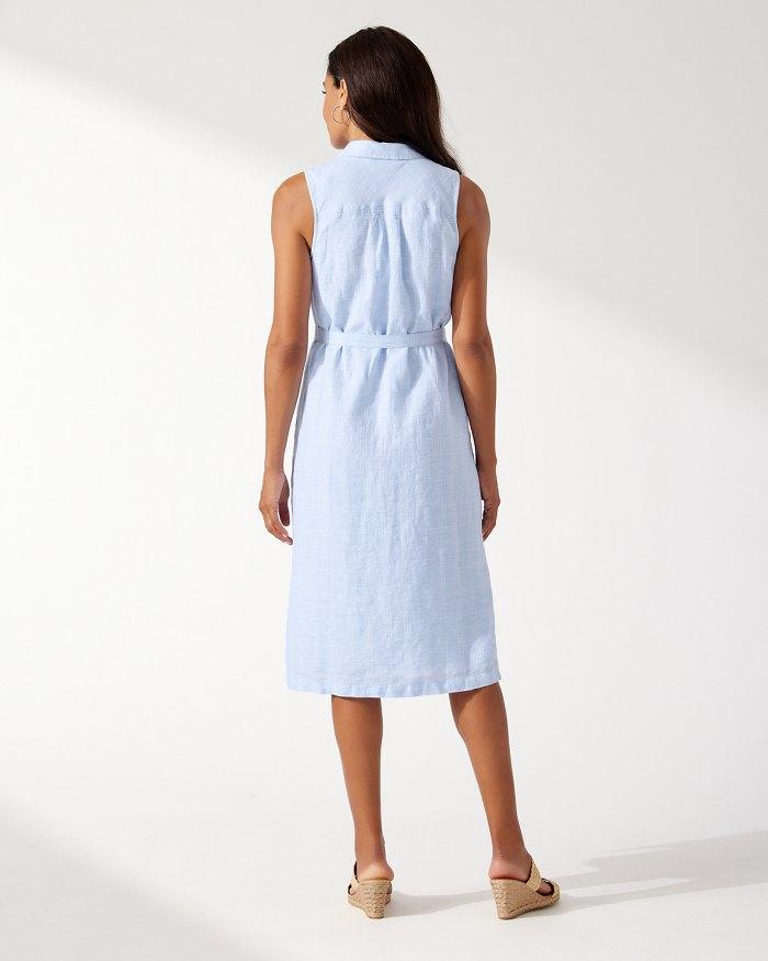 TOMMY BAHAMA VENTANA PLAID SHIRT DRESS