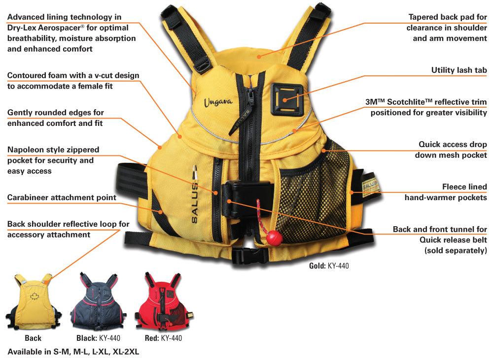 SALUS UNGAVA TOURING VEST - Cottage Toys - Peterborough - Ontario - Canada