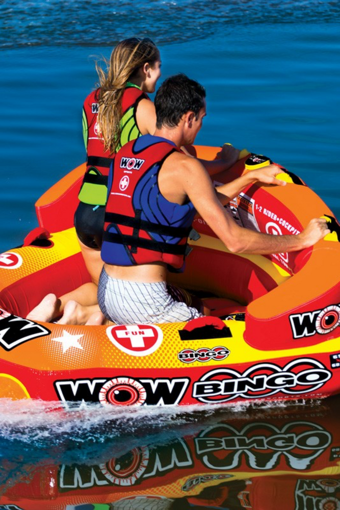 
            
                Load image into Gallery viewer, WOW Bingo 2 Rider Towable - Cottage Toys Canada
            
        