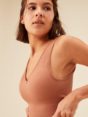 
            
                Load image into Gallery viewer, ROXY CHILL OUT SEAMLESS V BRA
            
        
