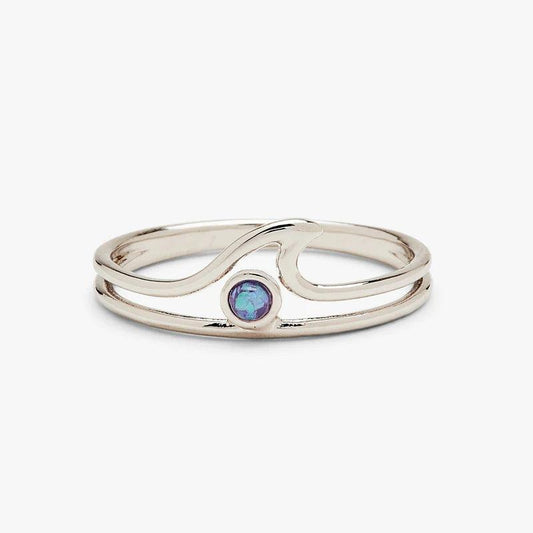 PURA VIDA OPAL WAVE RING - Cottage Toys - Peterborough - Ontario - Canada